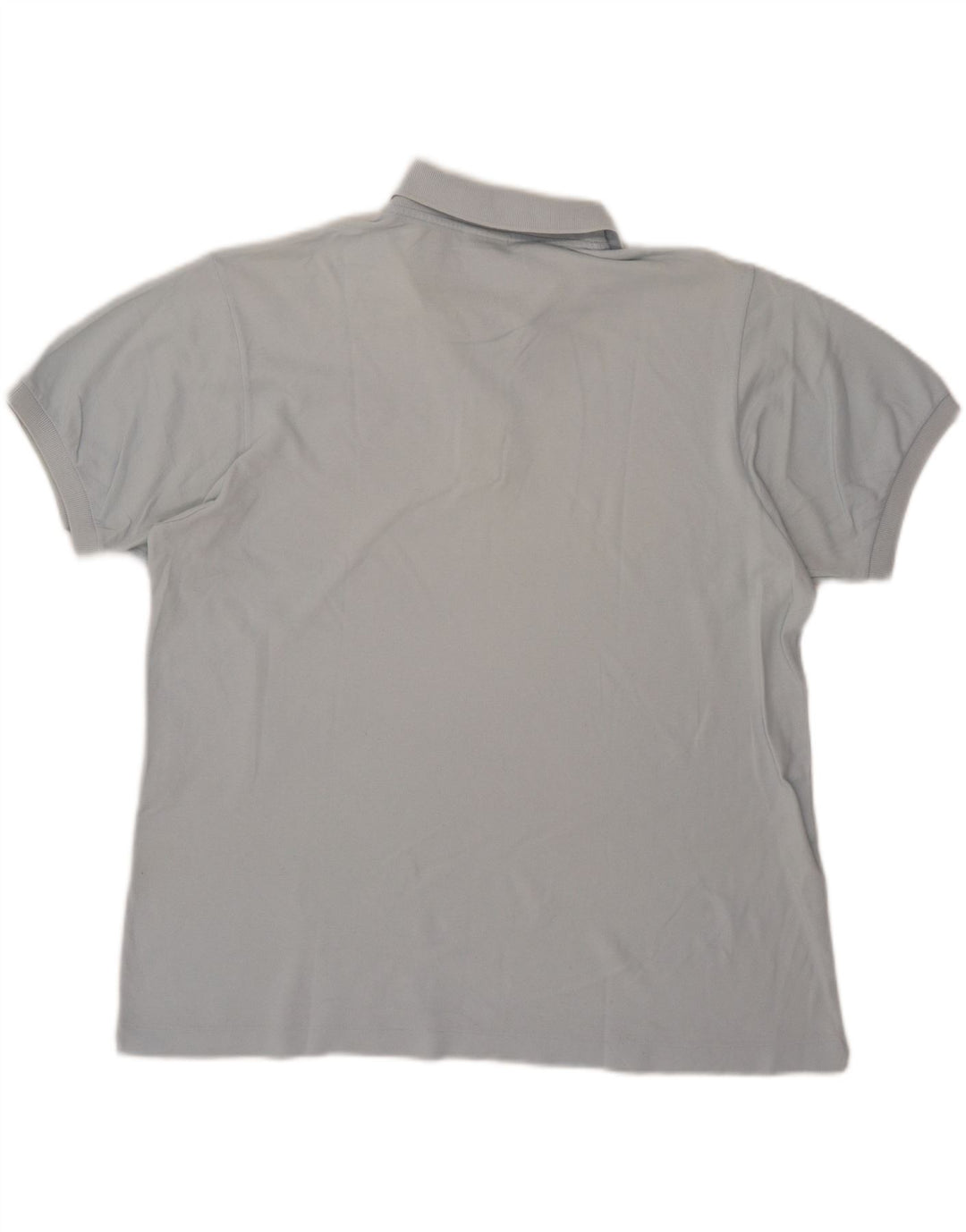 Camisa polo masculina Lacoste tamanho 7 2XL algodão azul