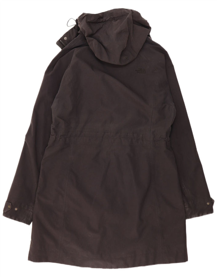 Casaco corta-vento feminino com capuz THE NORTH FACE Reino Unido 16 grande poliéster preto