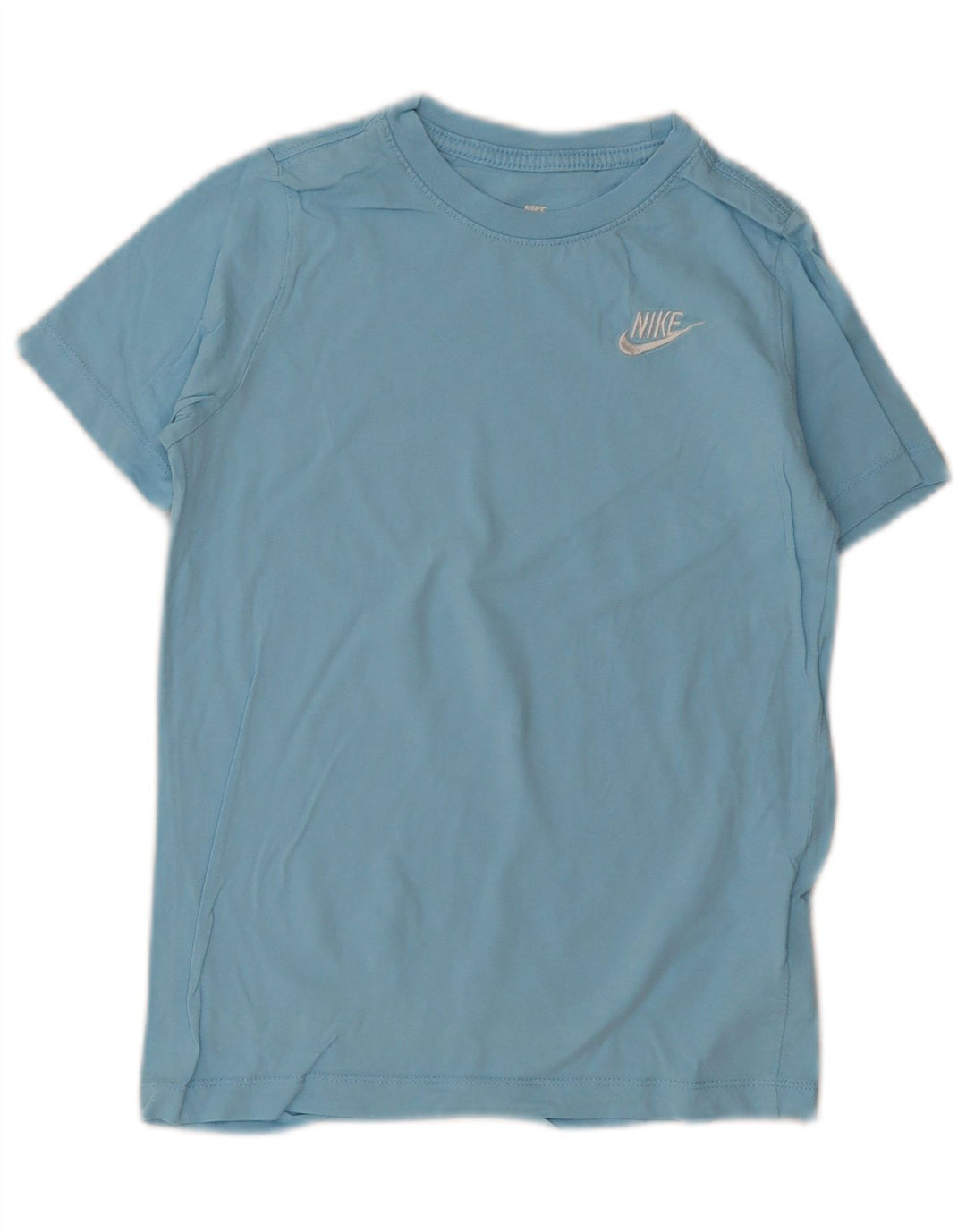 Camiseta Nike Menino Top 10-11 Anos Médio Algodão Azul