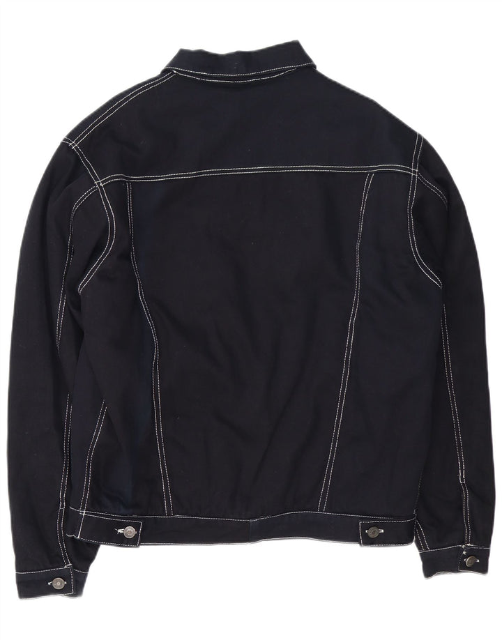 Jaqueta jeans masculina Komodo Reino Unido 40 grande algodão azul marinho