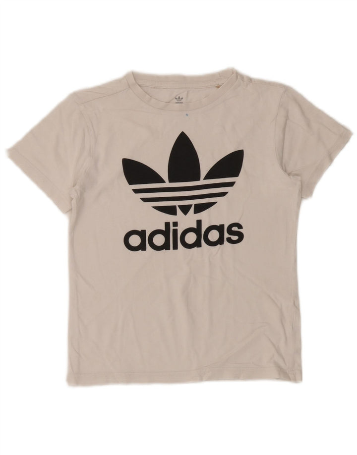 Camiseta Adidas Meninos Graphic Top 10-11 Anos Branco