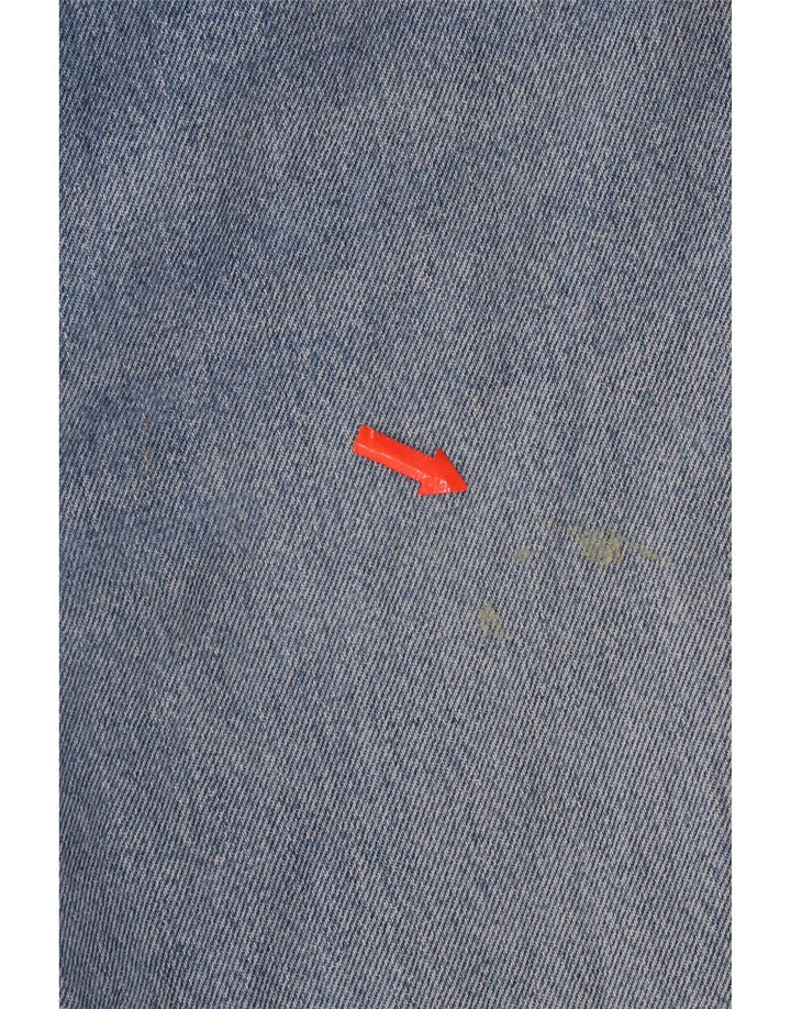 Levi's Masculino 501 Straight Jeans W33 L30 Azul Algodão
