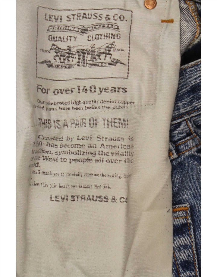 Calça jeans reta masculina Levi's W30 L32 azul