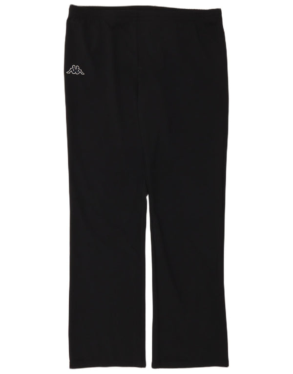 Calça de treino masculina Kappa XL preta poliéster