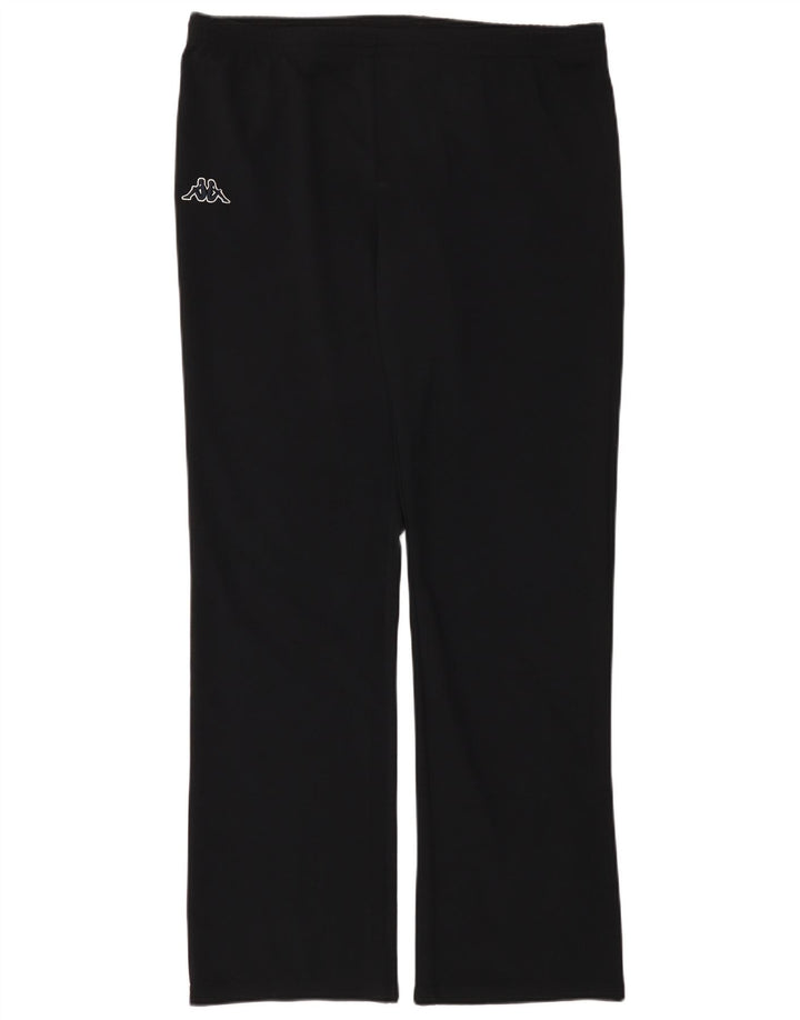 Calça de treino masculina Kappa XL preta poliéster