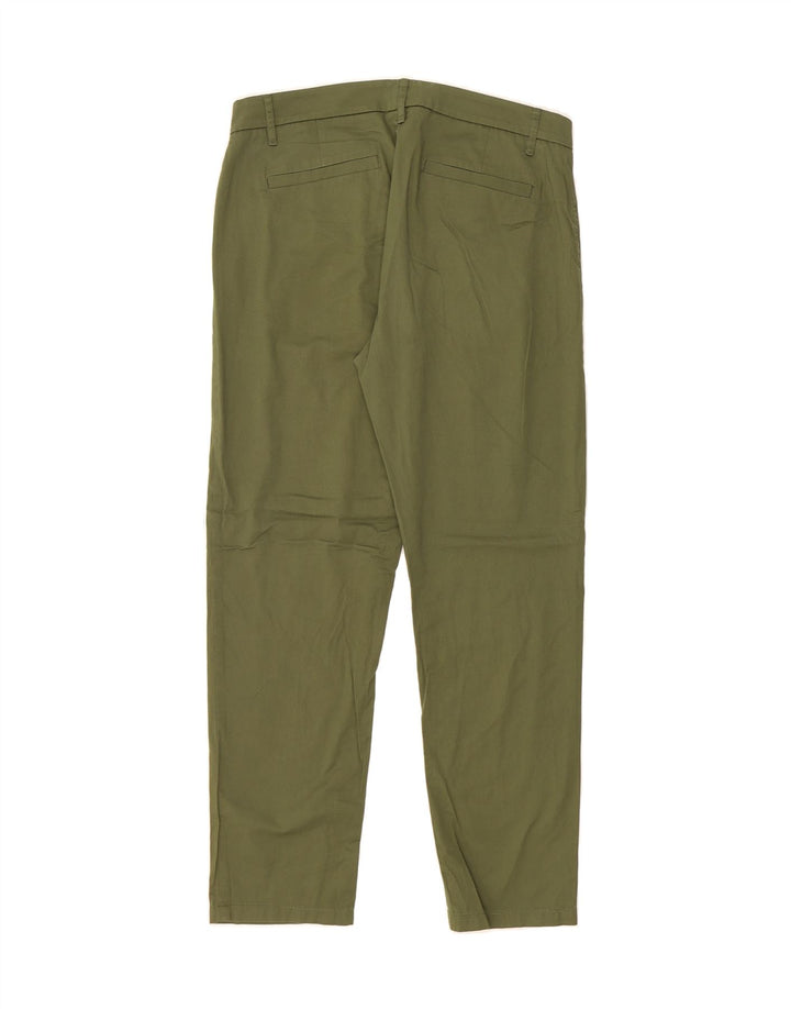 J. CREW Womens Slim Chino Trousers W29 L28 Khaki Cotton Vintage J. Crew and Second-Hand J. Crew from Messina Hembry 