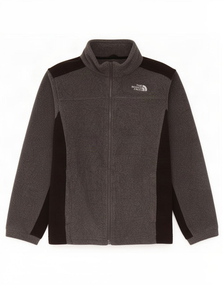 Jaqueta The North Face Boys Fleece 10-11 Anos Cinza Médio Colourblock