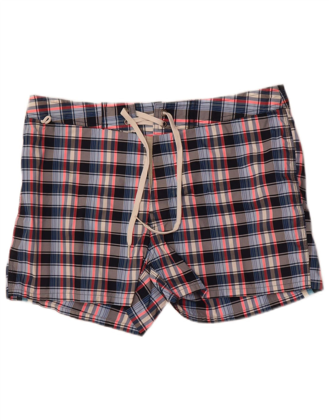 Shorts de natação masculino Sundek grande xadrez multicolorido
