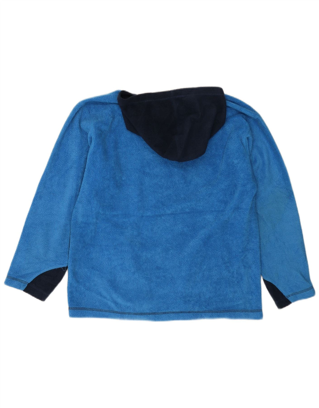 CHAMPION Suéter de lã com capuz para meninos 15-16 anos XL azul colorblock
