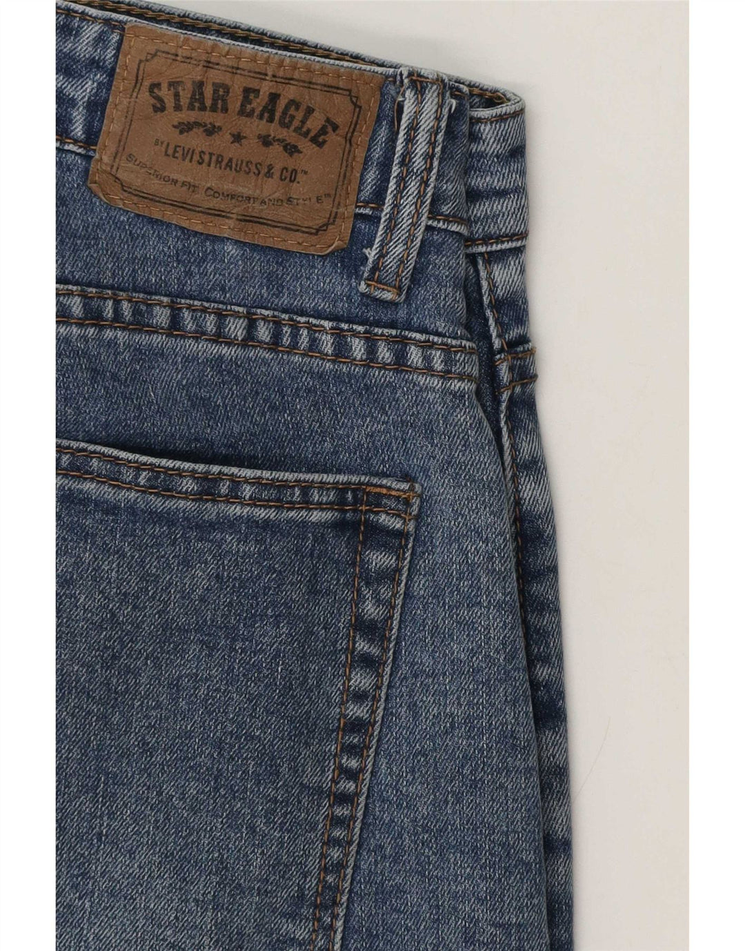 Levi's Jeans Slim Masculino Distressed W32 L30 Azul