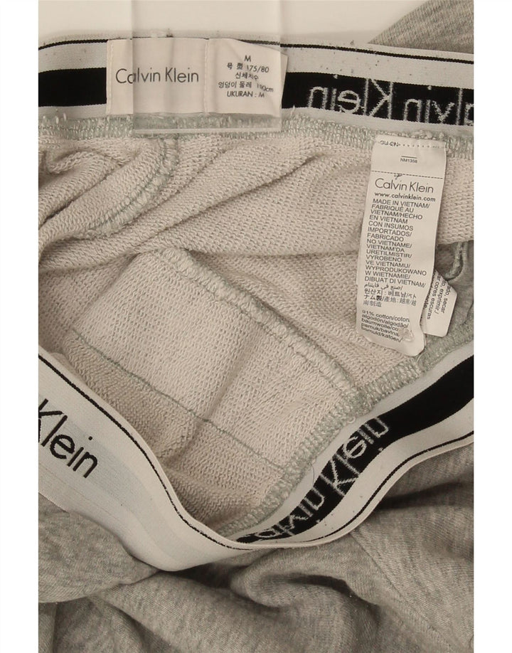 Calções esportivos masculinos Calvin Klein Graphic cinza médio algodão colorblock