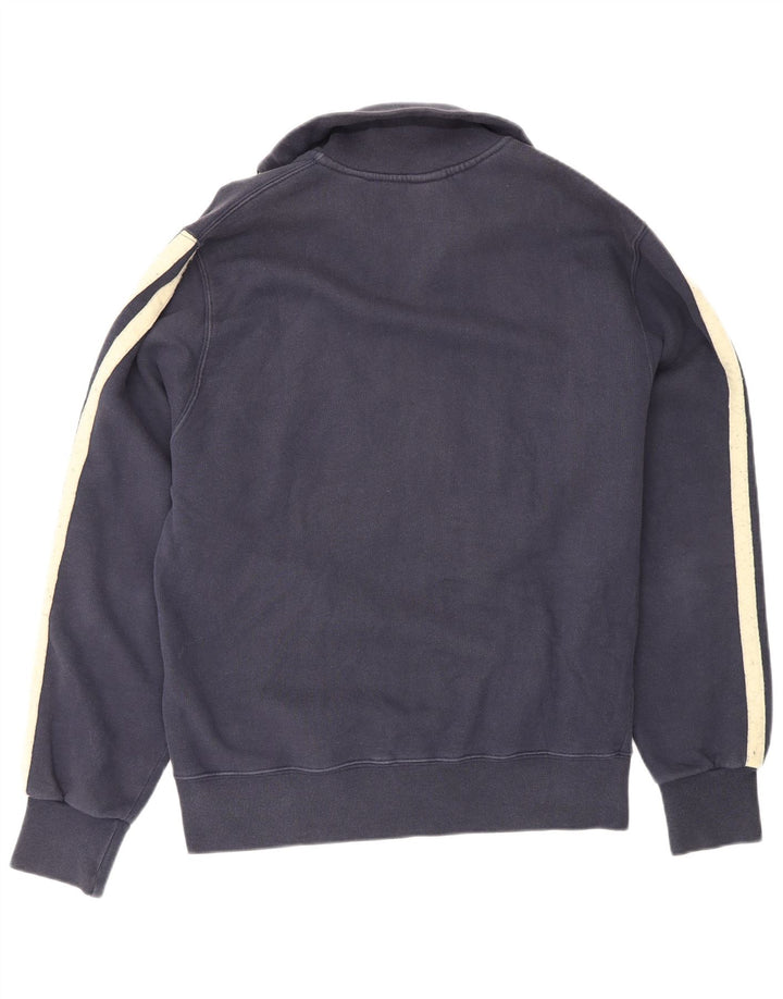 Jaqueta masculina de agasalho Franklin & Marshall médio azul marinho colorblock