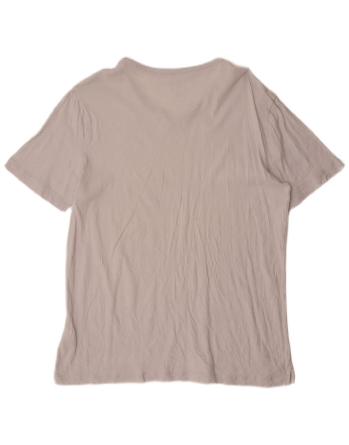 Camiseta masculina Gap Top cinza médio algodão