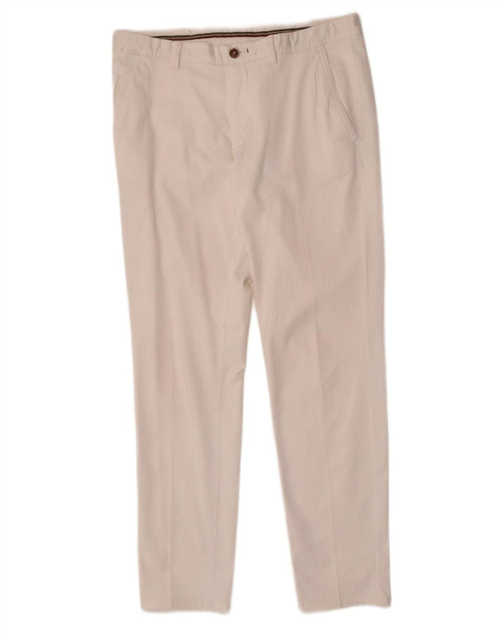 Calça Chino Masculina Slim Massimo Dutti EU 42 Grande W32 L31 Branco