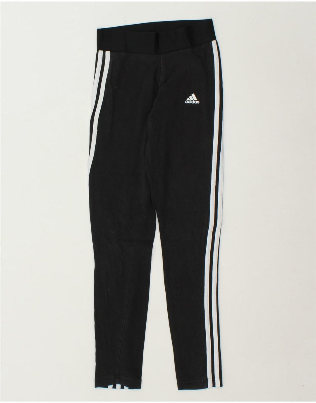 ADIDAS Womens Leggings UK 4/6 XS  Black Vintage Adidas and Second-Hand Adidas from Messina Hembry 