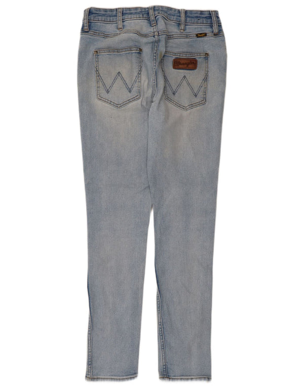 Wrangler Mens Sid Skinny Jeans W31 L29 Azul Algodão