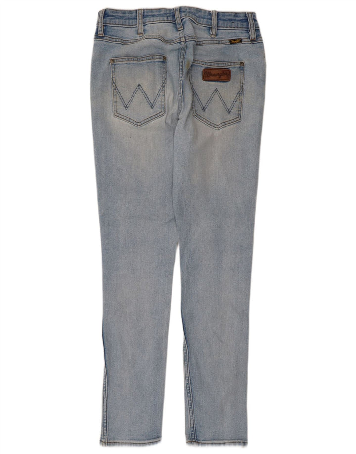 Wrangler Mens Sid Skinny Jeans W31 L29 Azul Algodão