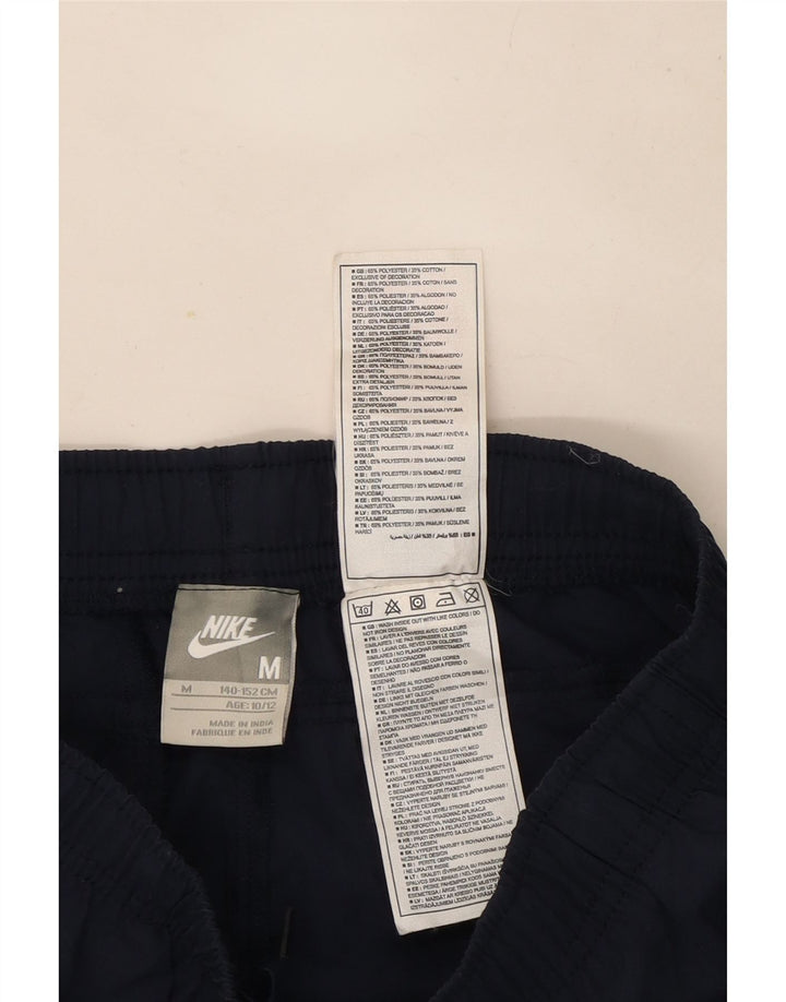 Calça de treino Nike Boys Joggers 10-11 anos médio azul marinho poliéster