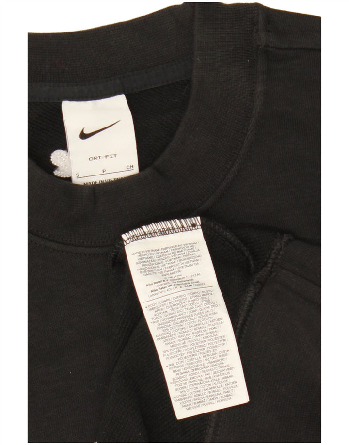 Moletom Nike Masculino Dri Fit Graphic Jumper Pequeno Algodão Preto