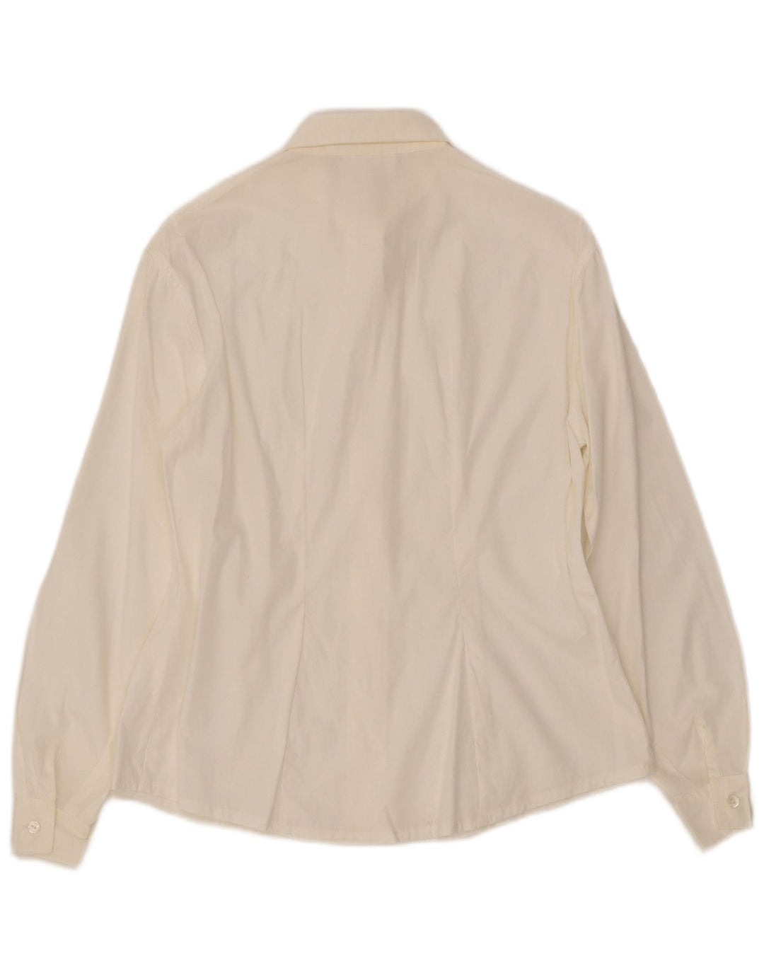 Camisa feminina ROCCOBAROCCO UK 12 médio branco