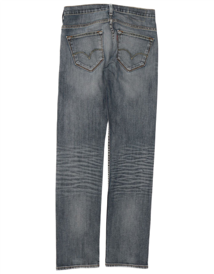 Levi's Masculino 504 Straight Jeans W30 L34 Azul Algodão