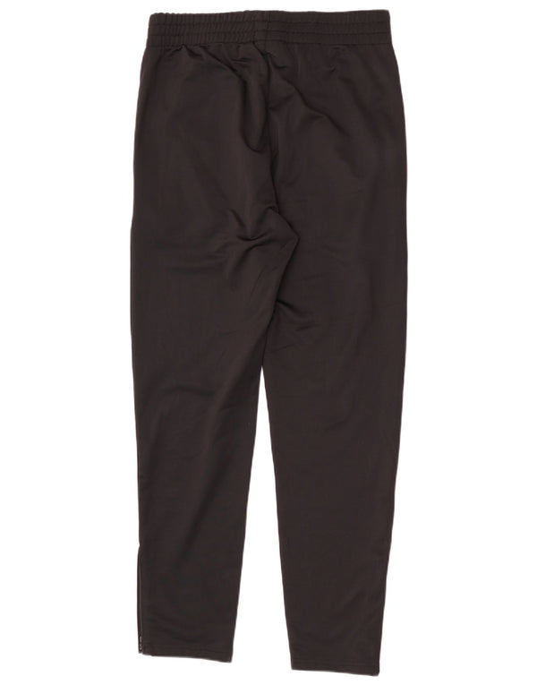Calça de treino masculina Lotto pequena preta de poliéster