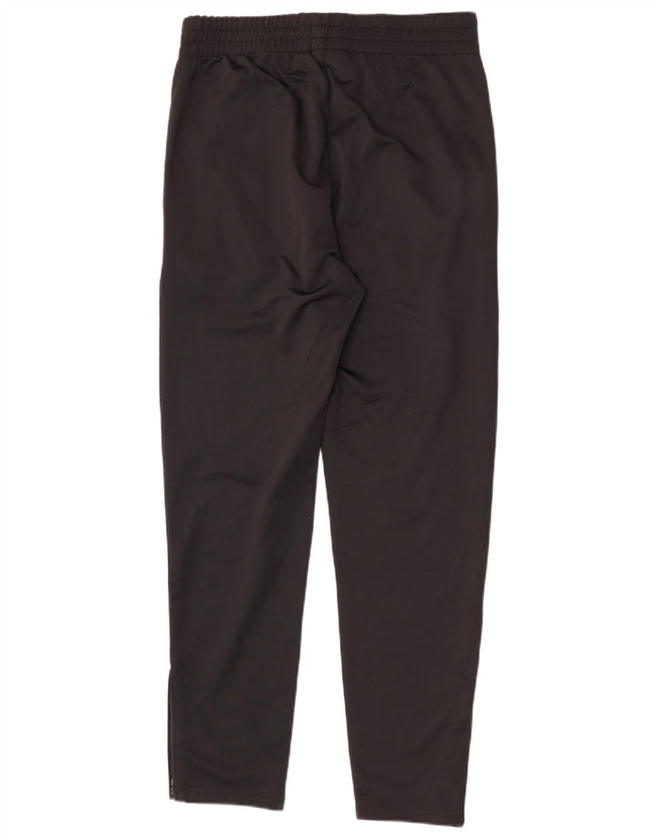 Calça de treino masculina Lotto pequena preta de poliéster