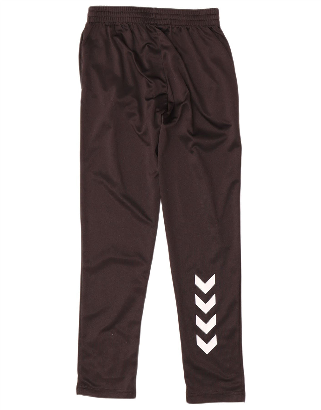 Calça de treino gráfico HUMMEL para meninos 14-15 anos poliéster preto