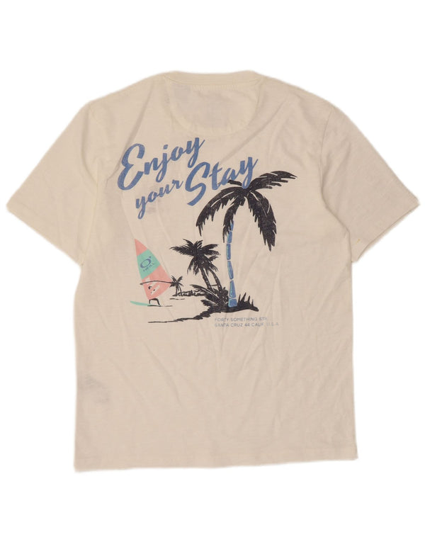 O'Neill Mens XS Algodão Branco