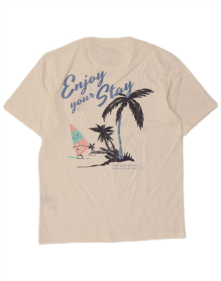 O'Neill Mens XS Algodão Branco