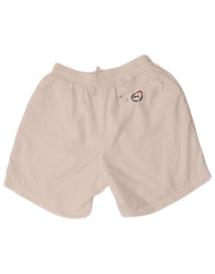 Shorts esportivos masculinos Puma médio branco