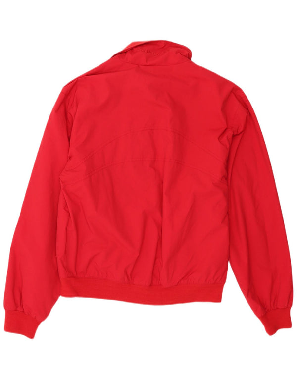 Jaqueta bomber masculina Helly Hansen Reino Unido 38 nylon vermelho médio