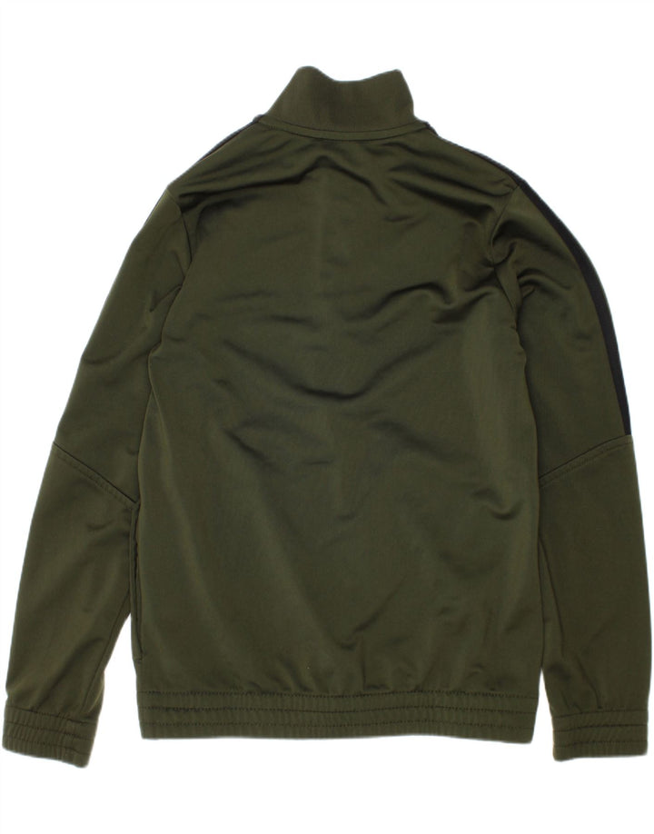 Jaqueta Adidas Meninos Treino Top 9-10 Anos Cáqui Poliéster