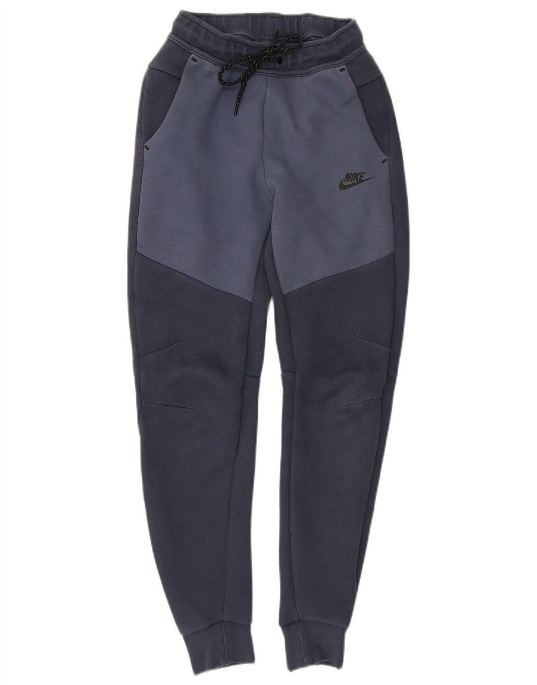 Calça de treino feminina Nike Joggers UK 4 XS Azul marinho Colourblock