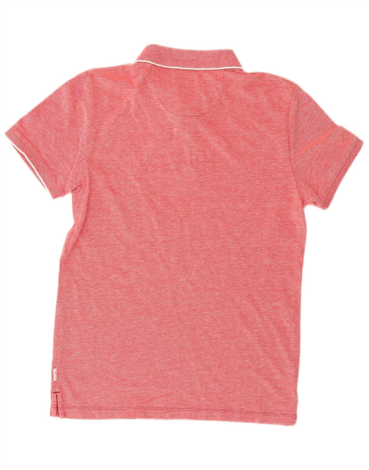 Camisa polo masculina WRANGLER pequena de algodão vermelho