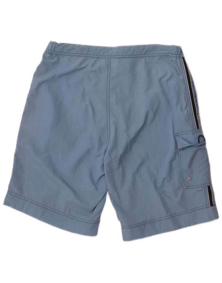 Shorts de natação masculino Champion Graphic azul médio poliamida