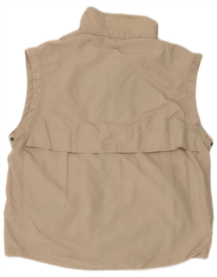 Think Pink Mens Utility Gilet IT 50 Grande Nylon Bege