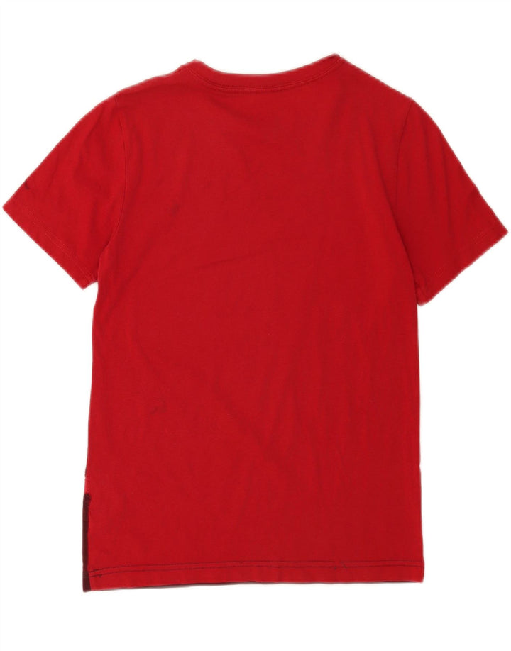Camiseta gráfica Jordan Boys Top 10-11 anos médio vermelho tie-dye