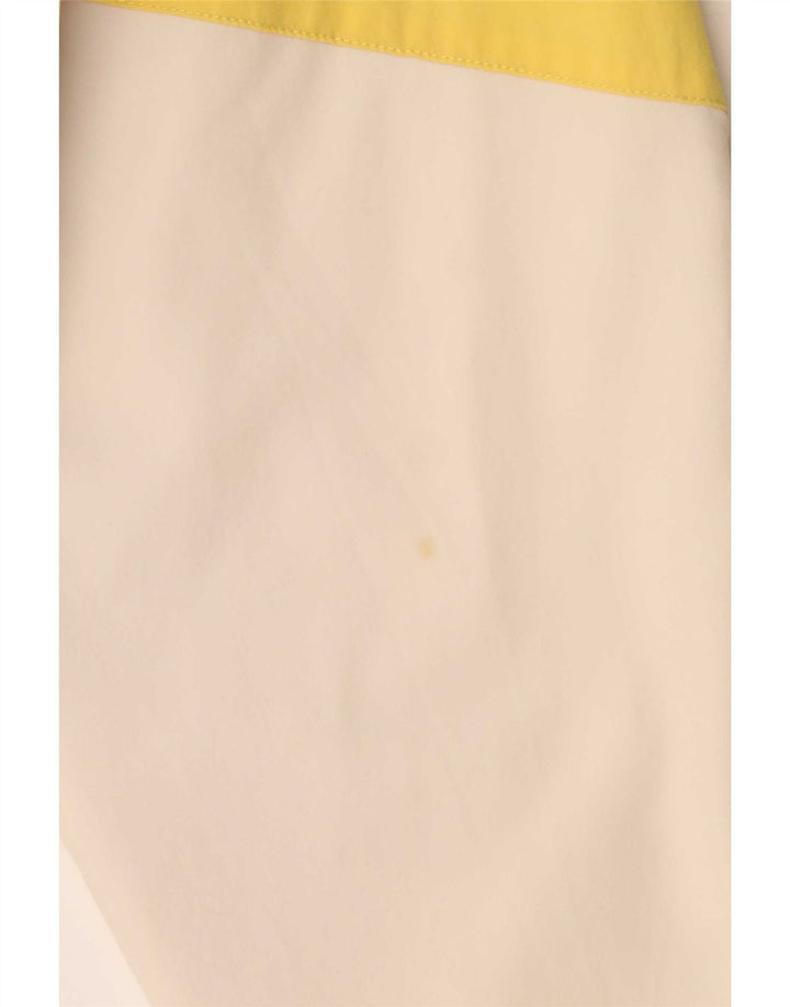 Jaqueta masculina Snipes com capuz e jaqueta XL branca Colourblock poliamida