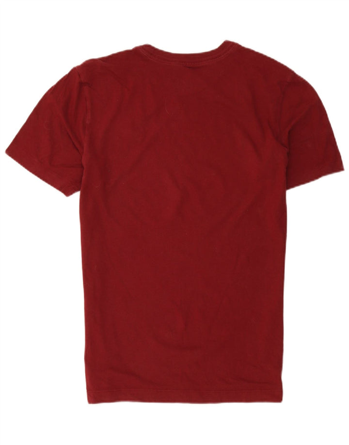 Camiseta masculina Nike Top médio algodão vermelho