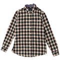 Camisa masculina slim fit da Crew Clothing, algodão guingão multicolorido médio