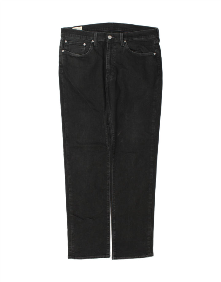 Jeans Levi's 514 Straight Masculino W36 L34 Algodão Preto