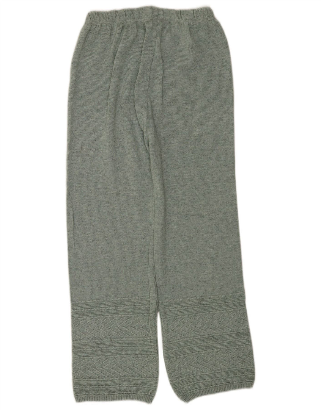 Calça de treino feminina vintage UK 8 pequena verde