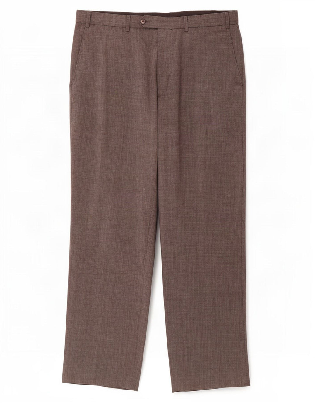 Calça masculina de terno reto Marks & Spencer W36 L31 poliéster preto