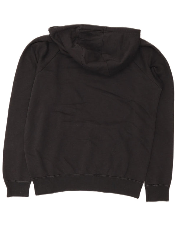 Nike Mens Hoodie Jumper Pequeno Algodão Preto
