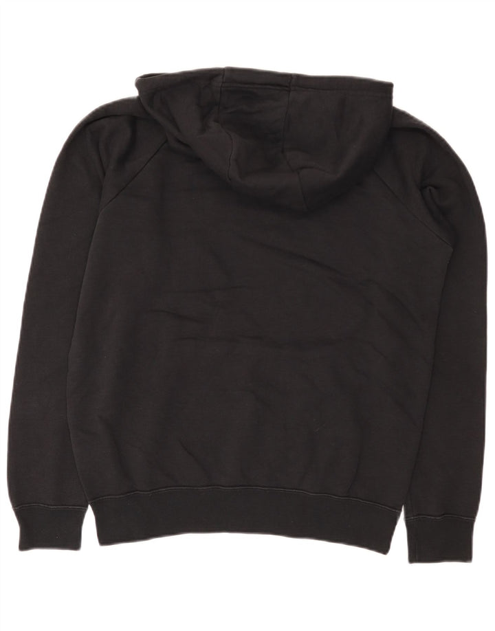 Nike Mens Hoodie Jumper Pequeno Algodão Preto