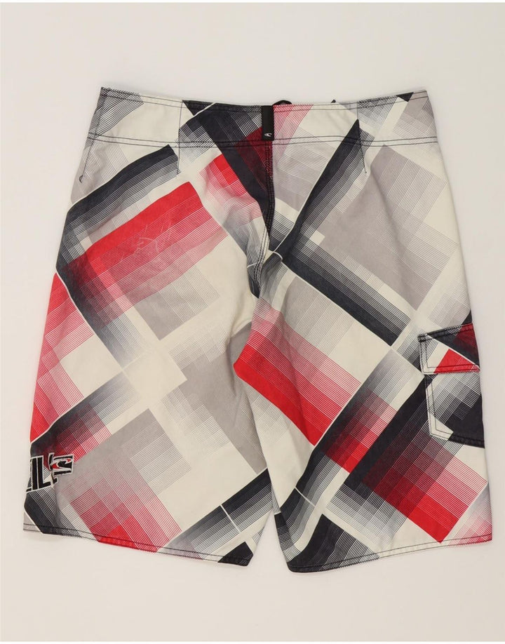 Shorts de natação masculino O'NEILL poliéster geométrico multicolorido médio