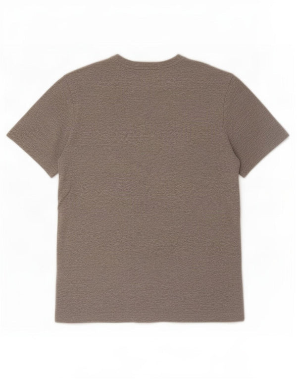 Camiseta masculina Reebok Graphic Top pequeno algodão manchado cinza