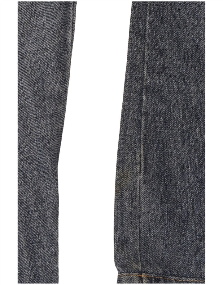 Calça jeans reta feminina Calvin Klein W32 L31 azul
