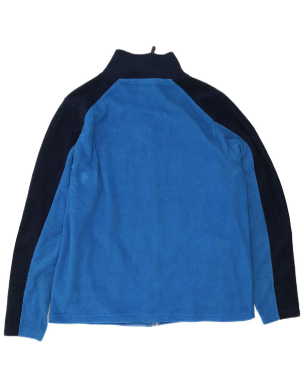 Jaqueta de lã masculina Pierre Cardin Reino Unido 40 grande poliéster Colourblock azul